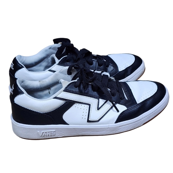 Vans Other - VANS Lowland CC Black White Two Toned Sneaker Mens 8 Womens 9.5